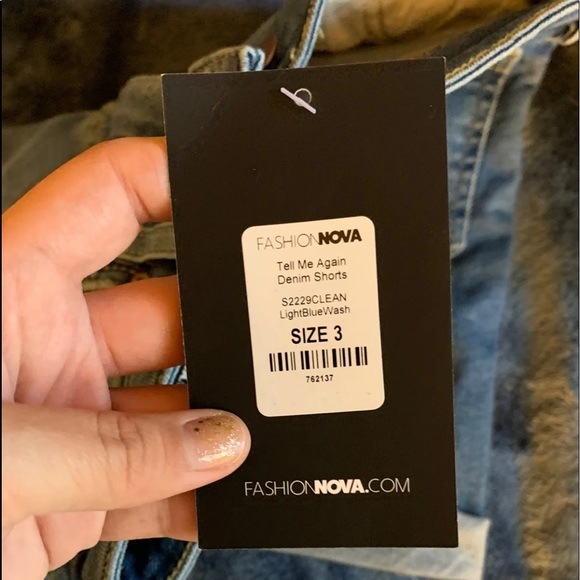 Denim Shorts - Picture 3 of 3